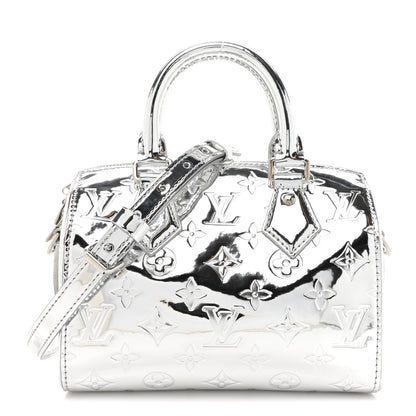 Louis Vuitton Monogram Miroir Speedy Bandouliere 20 Silver 1 of 10