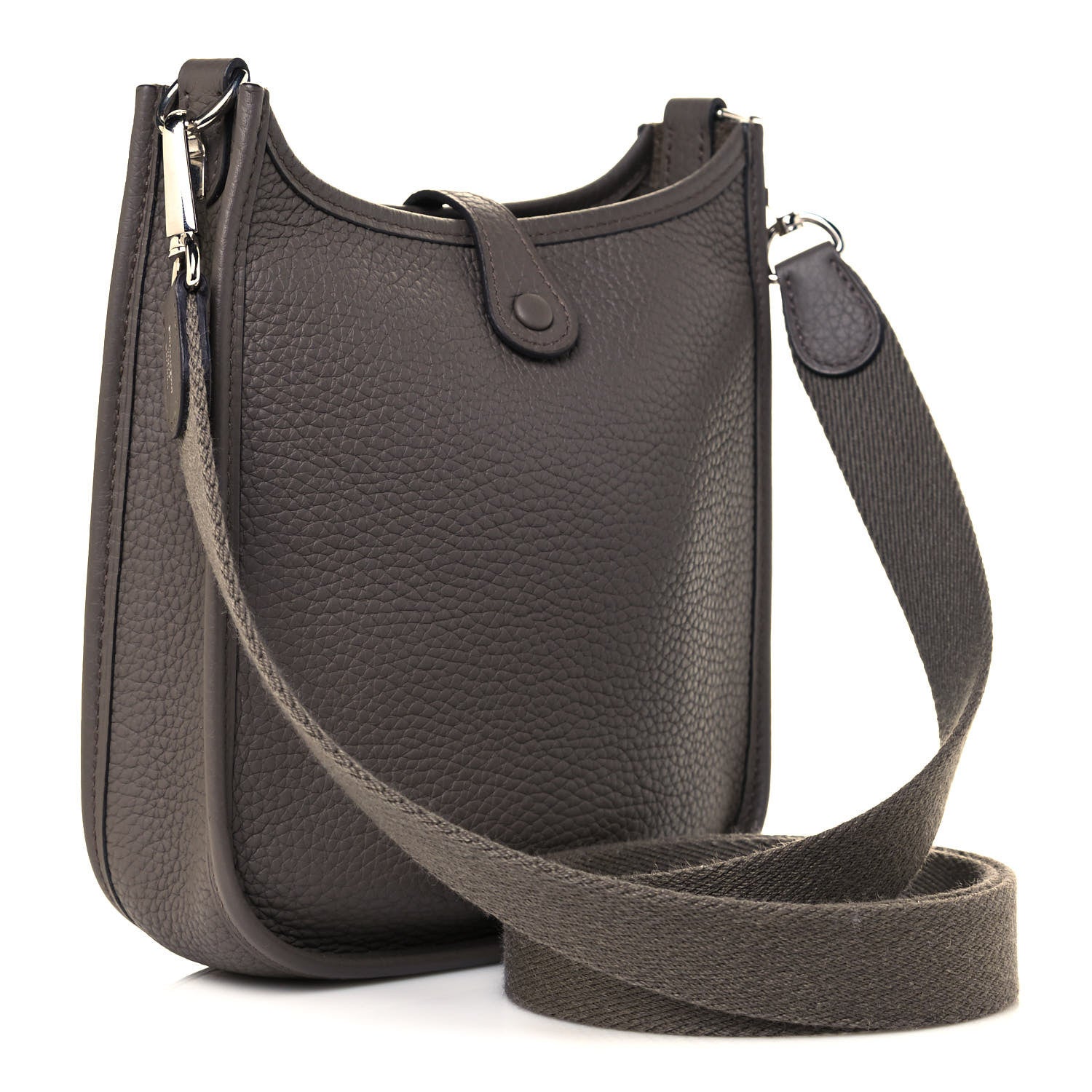 Hermes Taurillon Clemence Evelyne TPM Etain 4 of 10