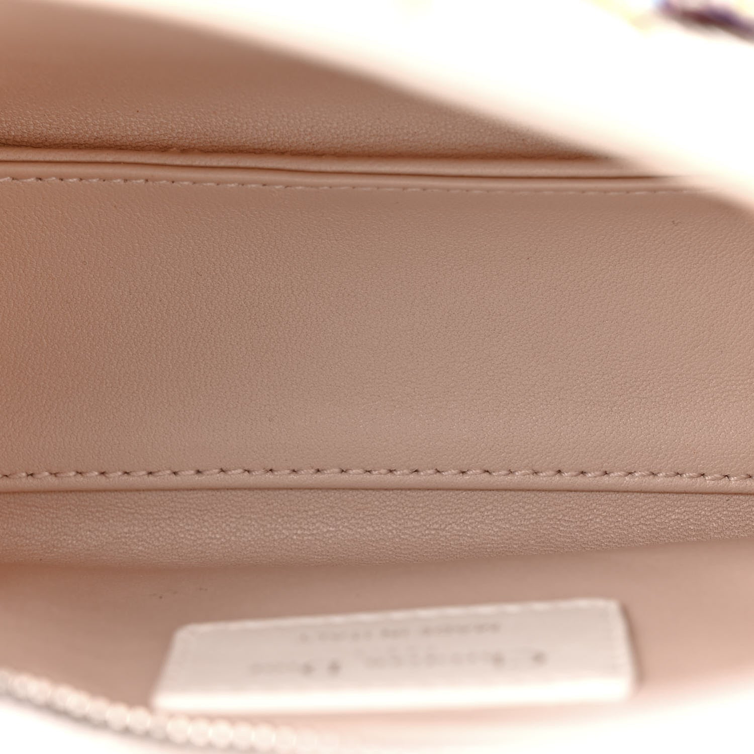 Christian Dior Satin Beaded Floral Embroidered Mini Lady Dior White Multicolor 5 of 19