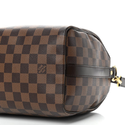 Louis Vuitton Damier Ebene Speedy Bandouliere 25 10 of 10