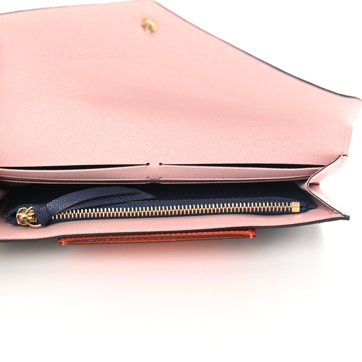 Monogram Jeanne Wallet Rose Ballerine