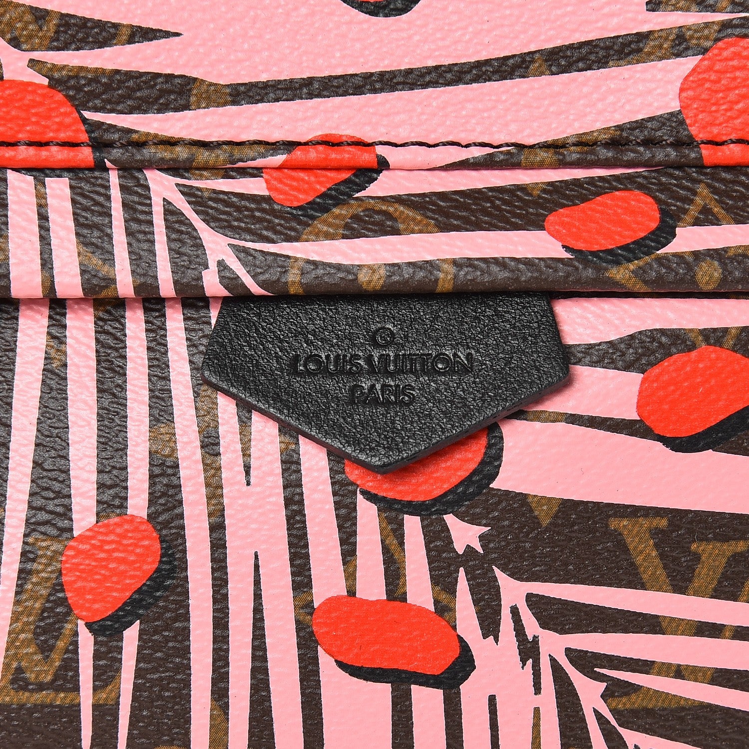 Louis Vuitton Monogram Jungle Dots Palm Springs Backpack PM Sugar Pink Poppy 6 of 8