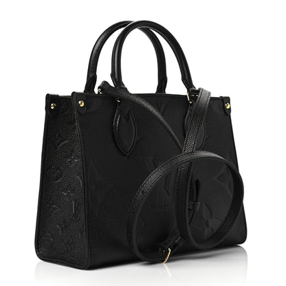 Louis Vuitton Empreinte Monogram Giant Onthego PM Black 3 of 6