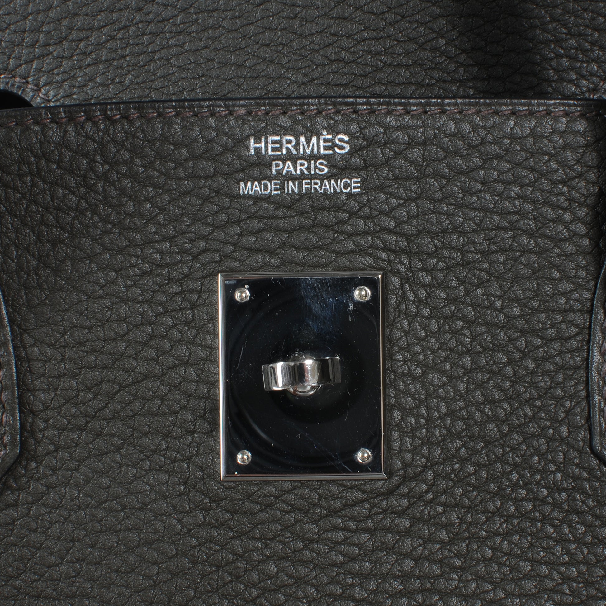 Hermes Togo Birkin 40 Vert Bronze 7 of 9