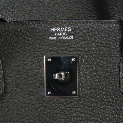 Hermes Togo Birkin 40 Vert Bronze 7 of 9
