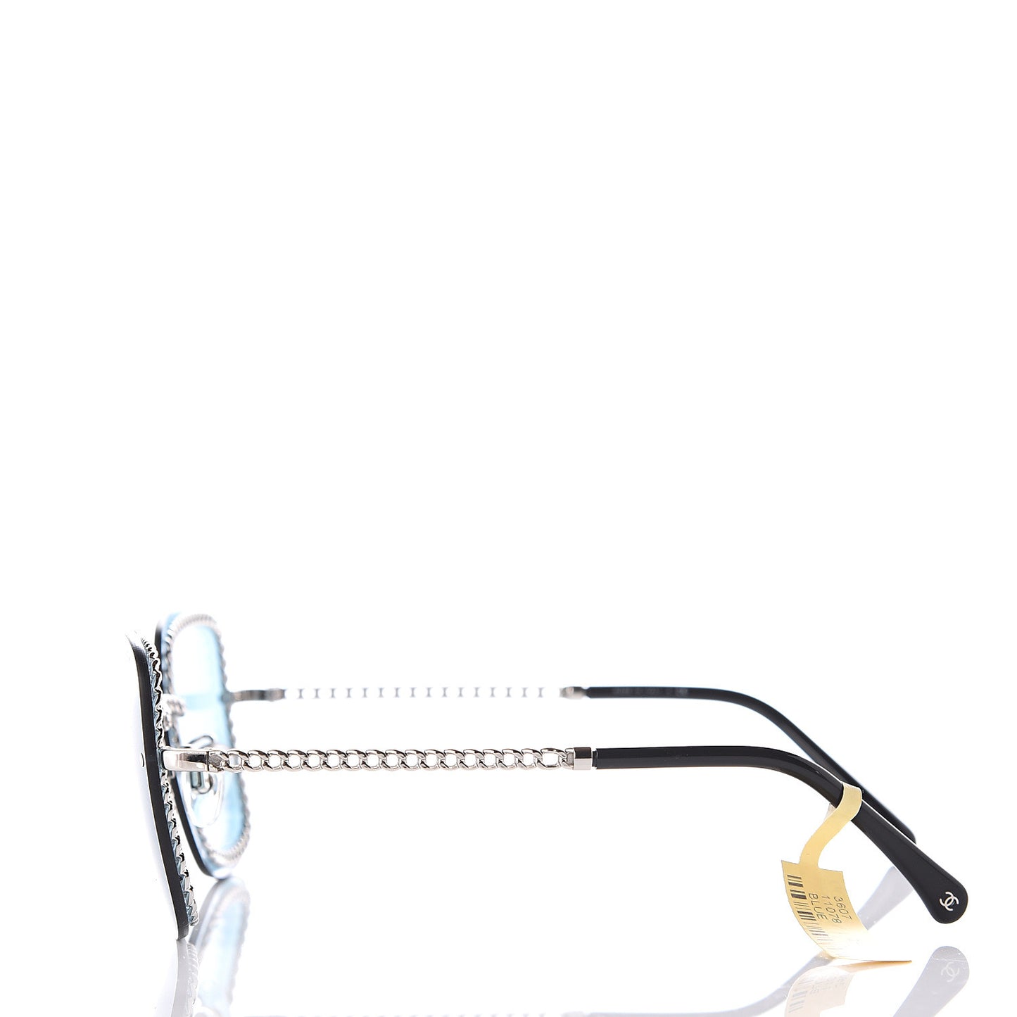Chain Square Sunglasses 4244 Blue