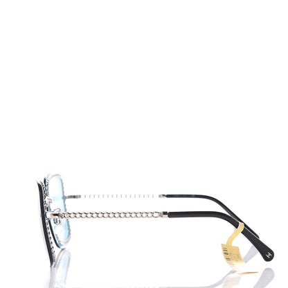 Chanel Chain Square Sunglasses 4244 Blue 3 of 6