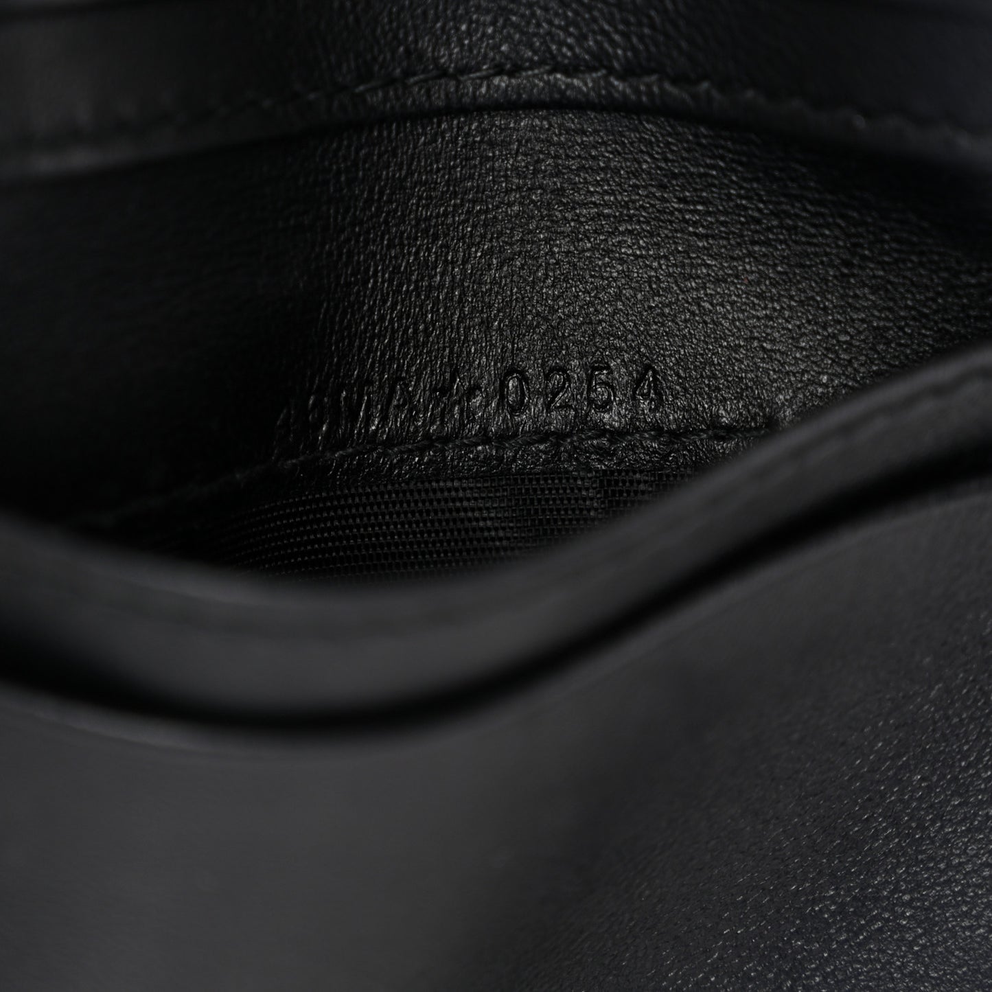 Lambskin Cannage My Dior Veronia Wallet Black