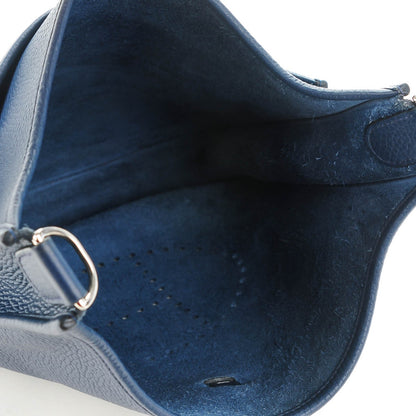 Hermes Taurillon Clemence Evelyne III PM Bleu Obscur 8 of 10