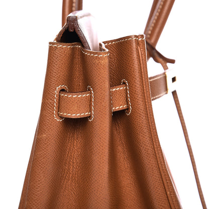 Hermes Courchevel HAC Birkin 32 Gold 29 of 37