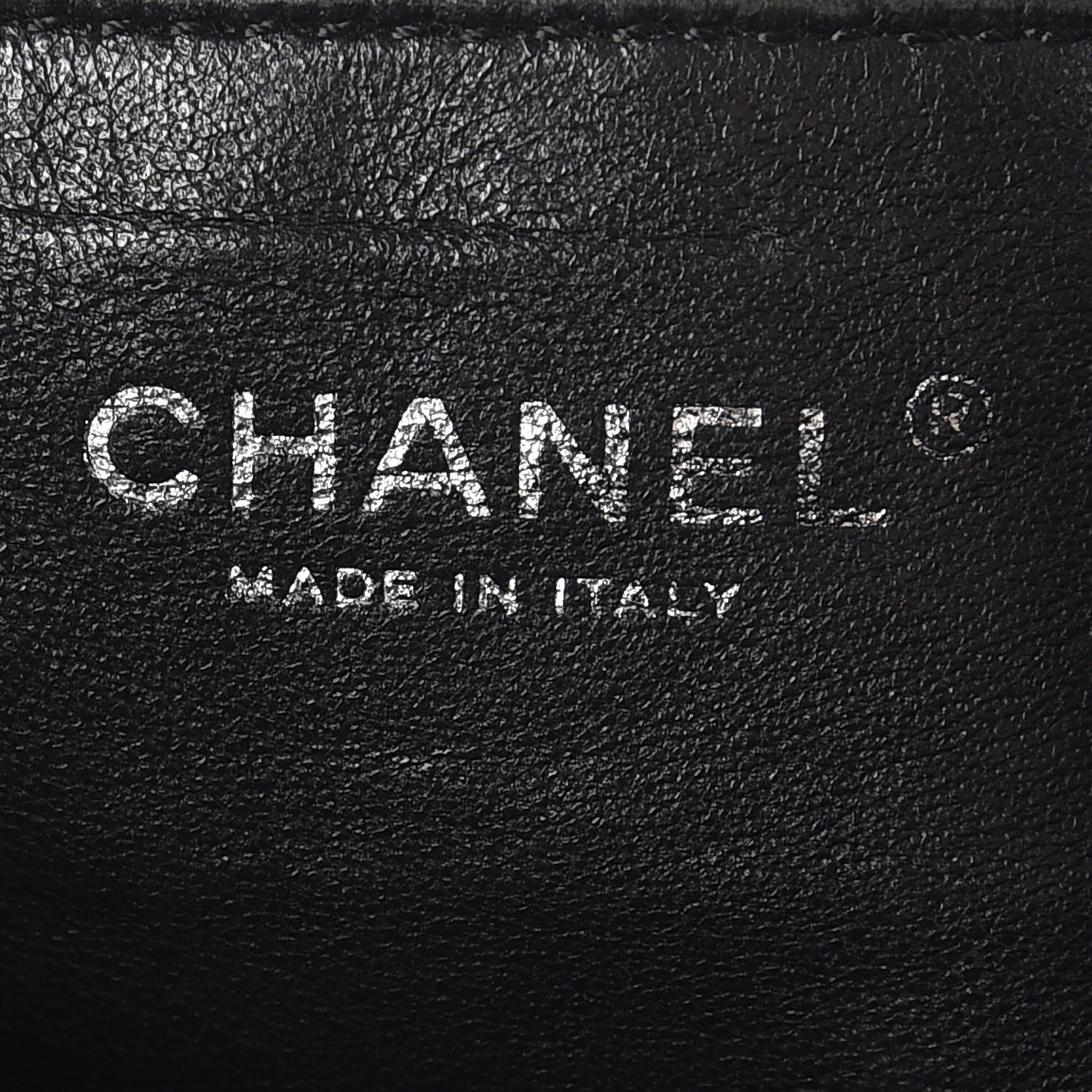 Chanel Glazed Calfskin East West Modern Chain Tote Black 6 of 7
