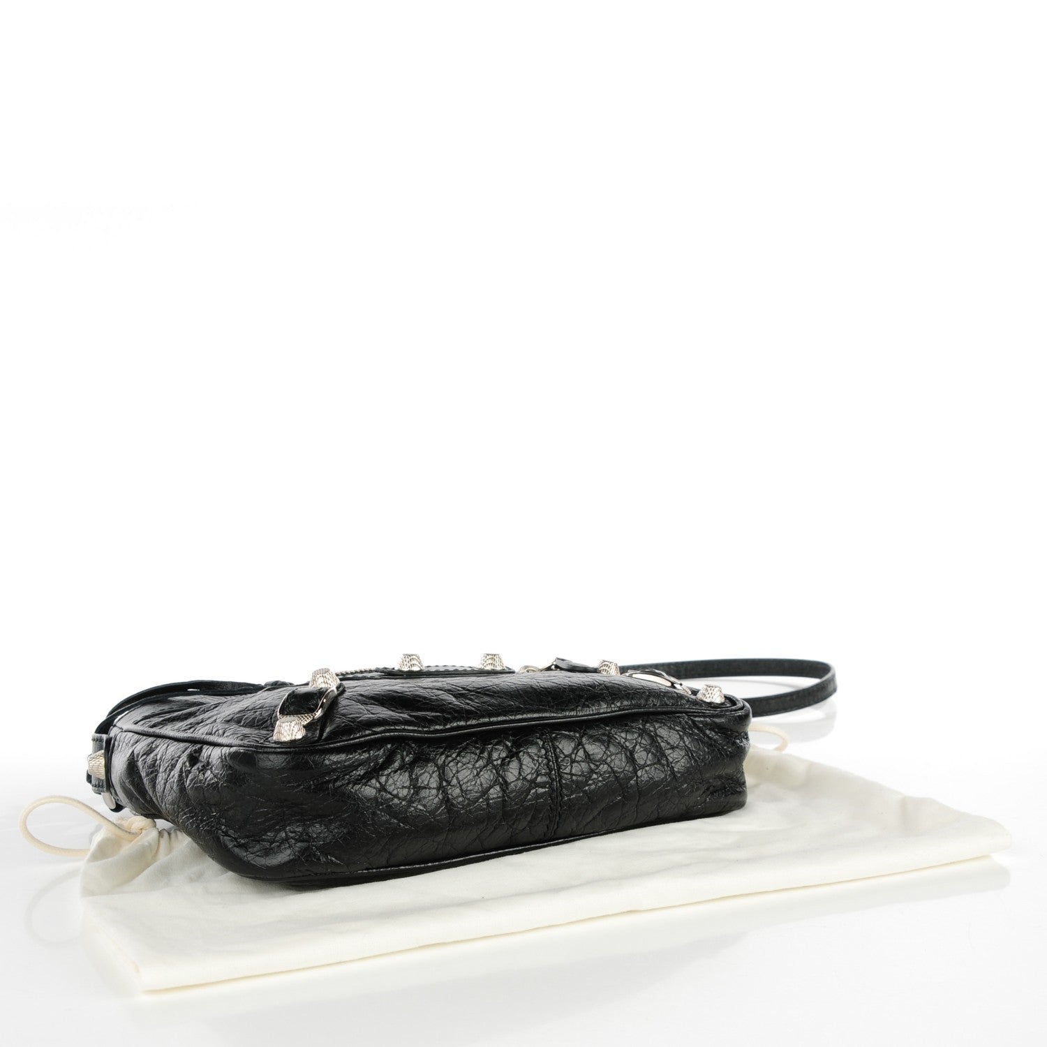 Balenciaga Agneau Giant 12 Silver Hardware Hip Black 4 of 7