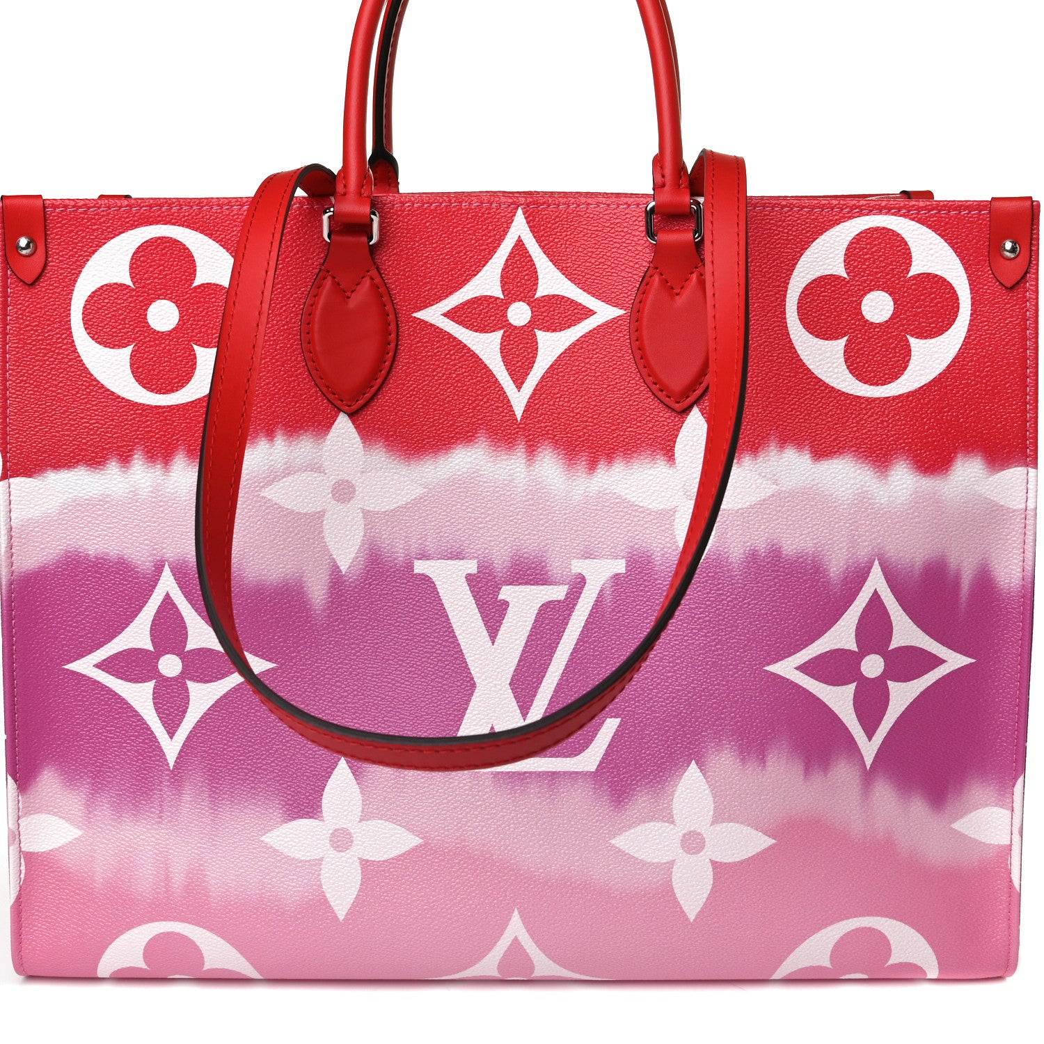 Louis Vuitton Monogram Escale Onthego GM Rouge 8 of 13