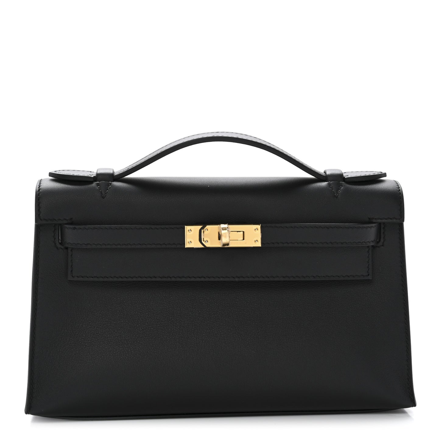 Swift Kelly Pochette Clutch Black