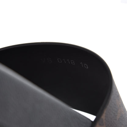 Louis Vuitton Rubber Monogram Mens Waterfront Mules 10 Macassar 7 of 12