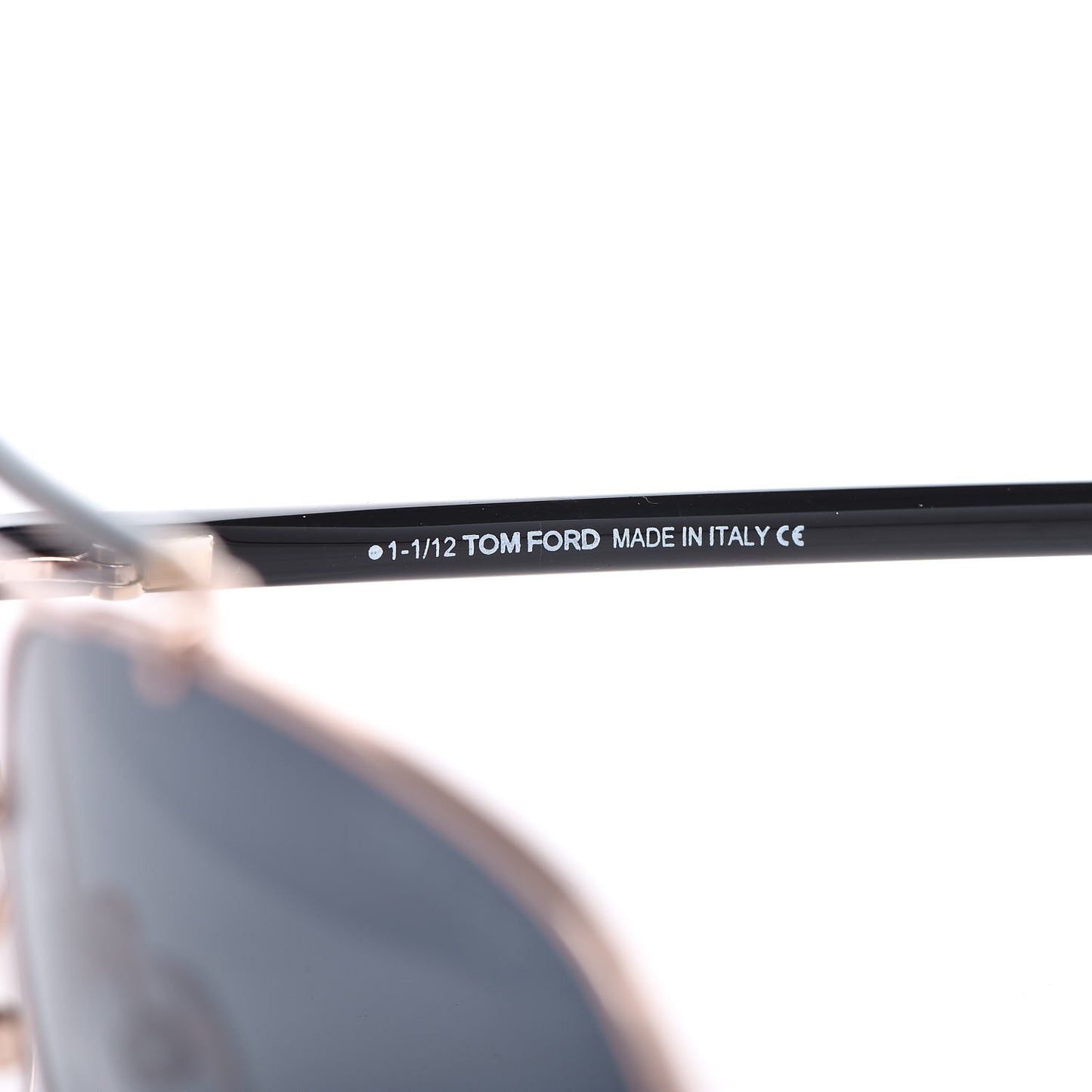 Adrian Aviator Sunglasses TF243 Rose Gold Black