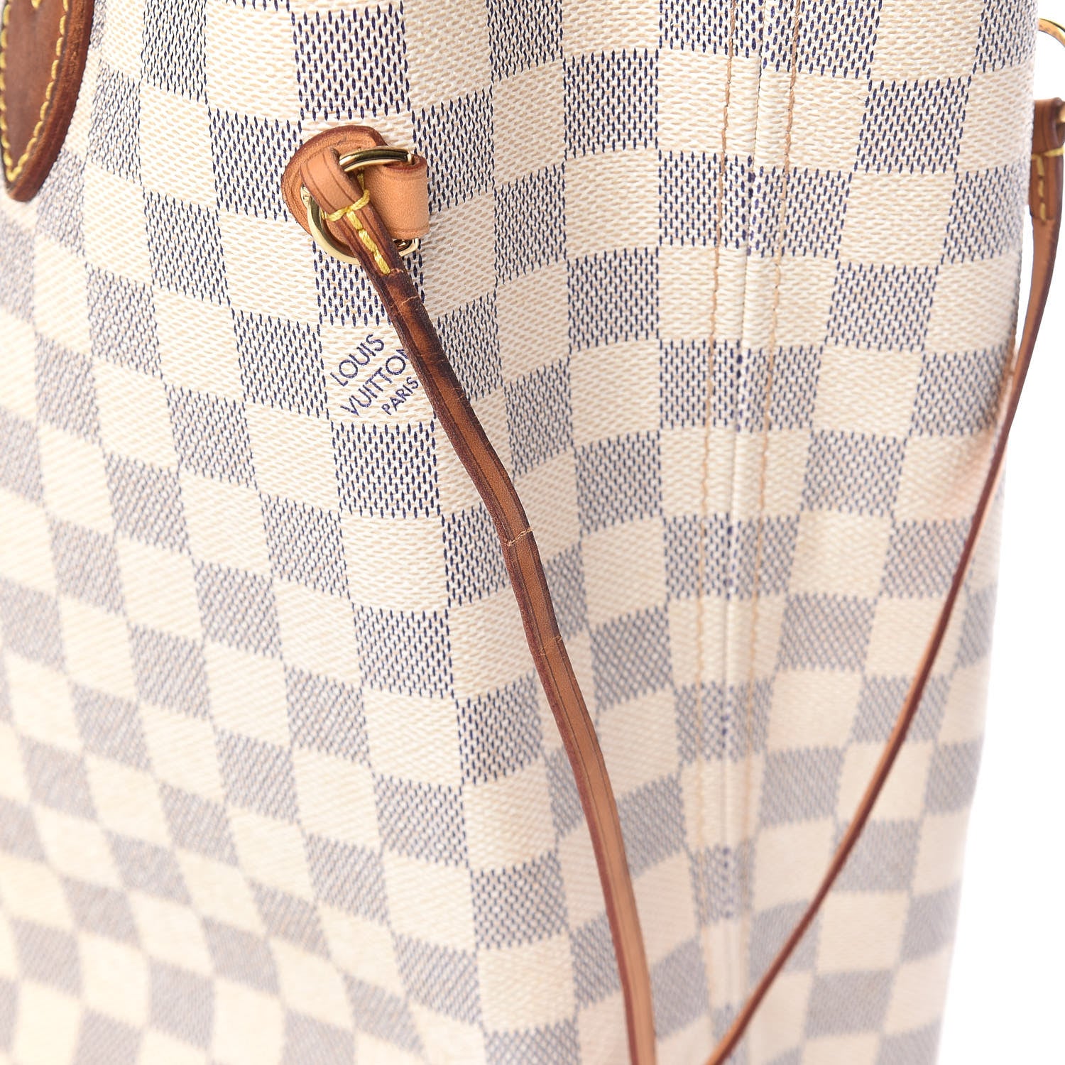 Louis Vuitton Damier Azur Neverfull MM 9 of 16