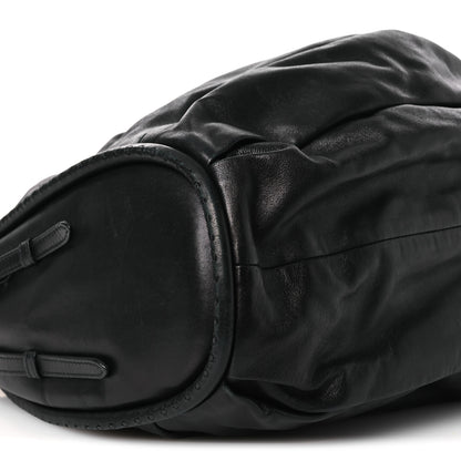 Christian Dior Lambskin Medium Libertine Hobo Black 9 of 11