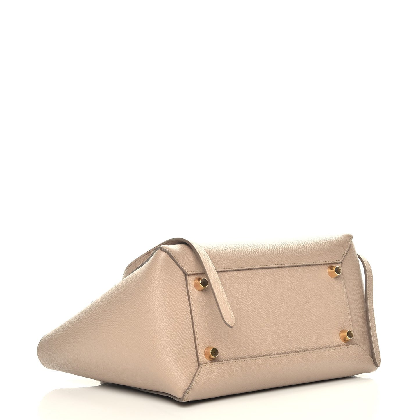 Grained Calfskin Mini Belt Bag Light Taupe