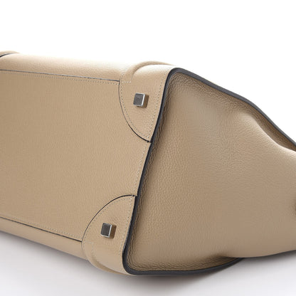 Celine Drummed Calfskin Mini Luggage Dune 12 of 12