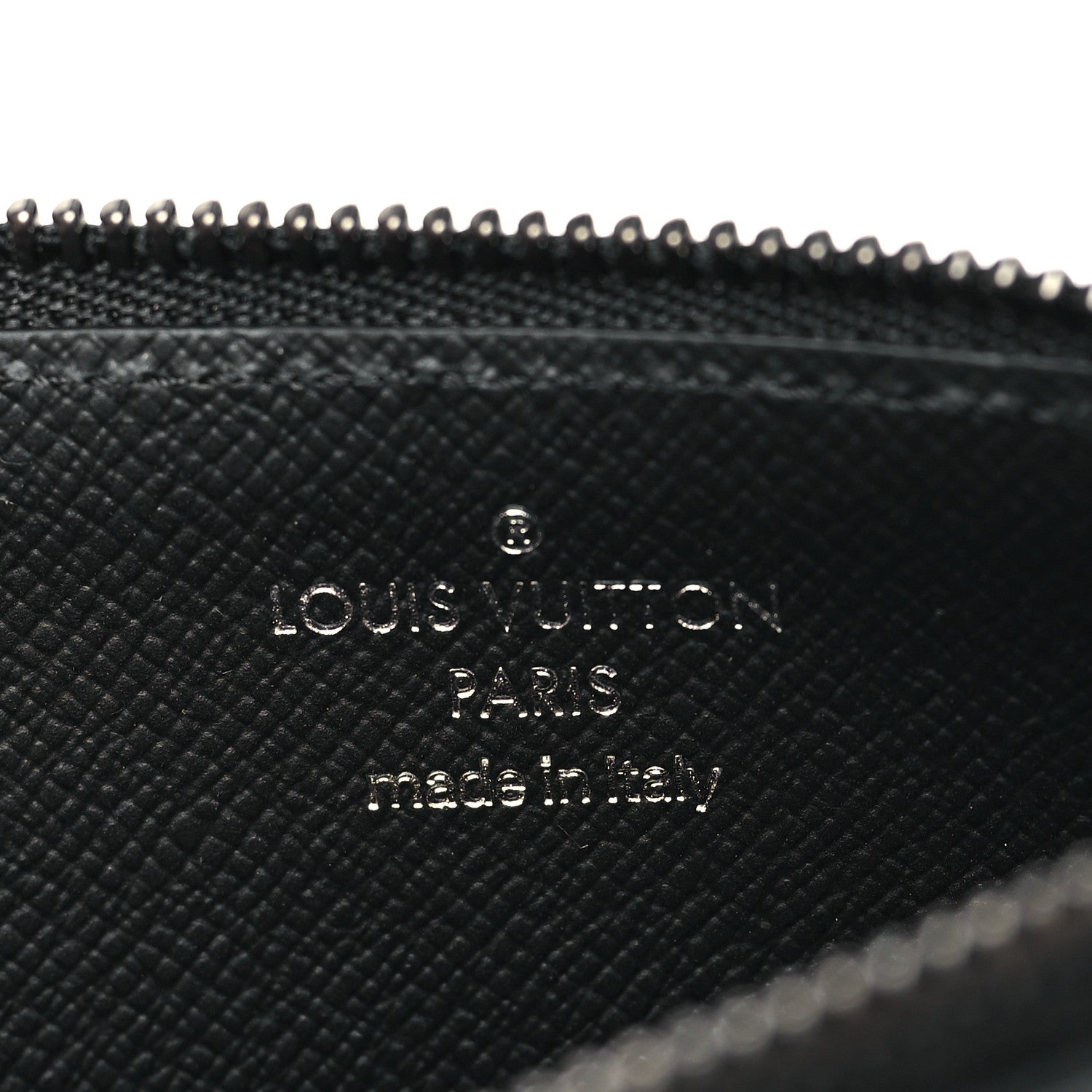 Louis Vuitton Reverse Monogram Eclipse Taiga Coin Card Holder 6 of 6