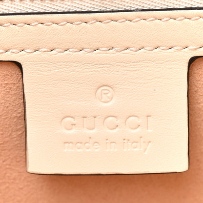 Gucci Calfskin Sylvie Web Small Queen Margaret Top Handle Bag White 7 of 15