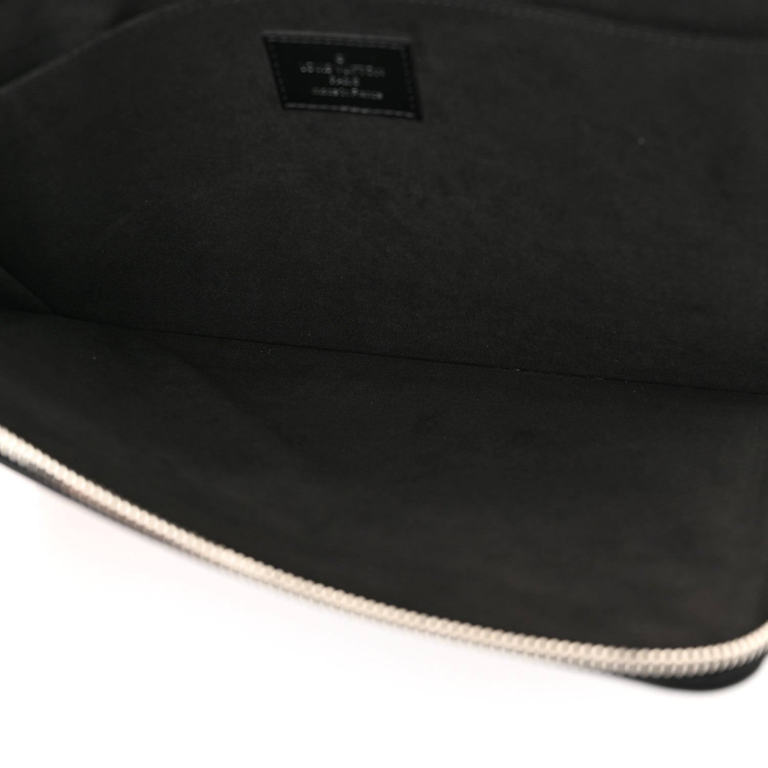 Louis Vuitton Calfskin Souple Pochette Jour PM Black 5 of 12