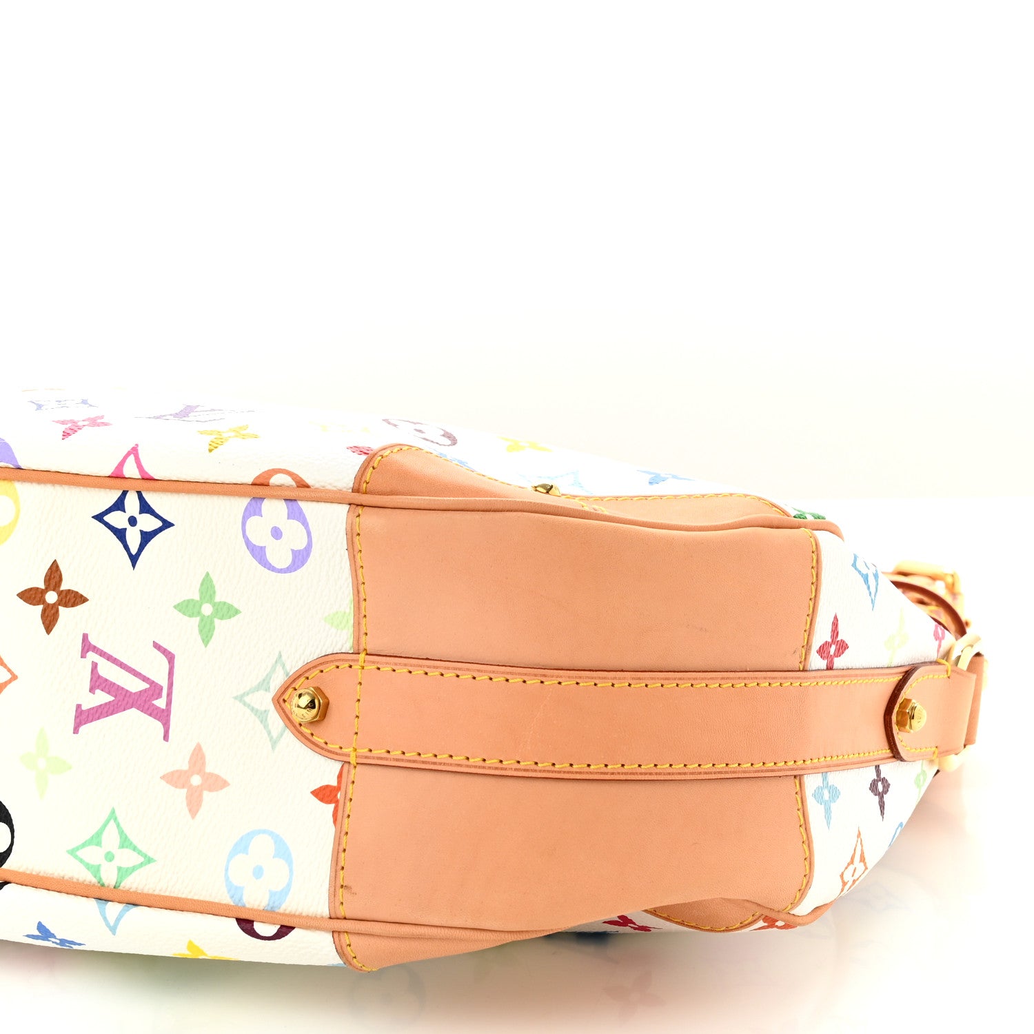 Louis Vuitton Monogram Multicolor Greta White 9 of 9