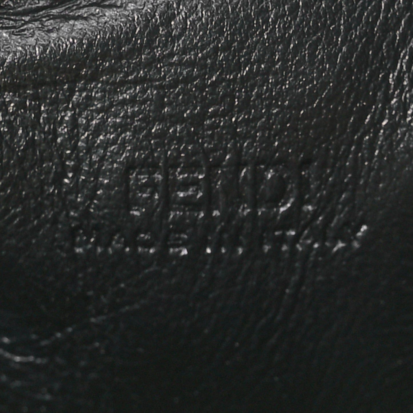 Shiny Nappa Nano Fendi First Bag Charm Black