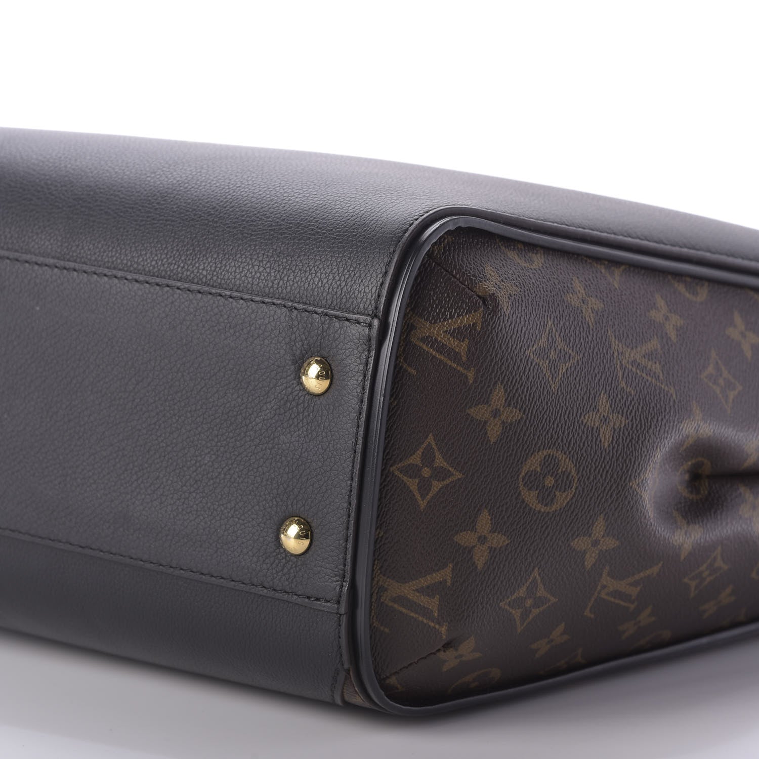 Louis Vuitton Calfskin Monogram Kimono Tote Black 7 of 9