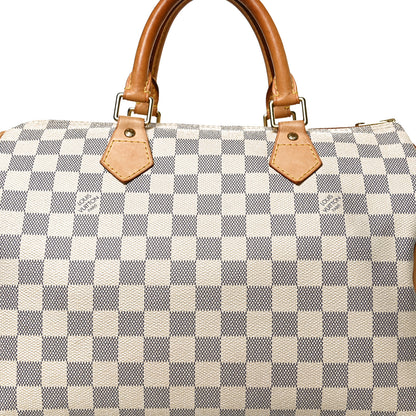 Louis Vuitton Damier Azur Speedy 30 9 of 12