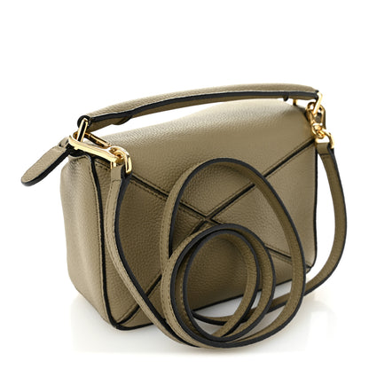Loewe Calfskin Mini Puzzle Bag Artichoke Green 3 of 9
