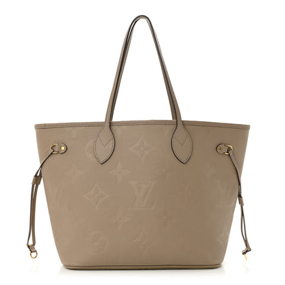 Louis Vuitton Empreinte Monogram Giant Neverfull MM Tourterelle 1 of 13