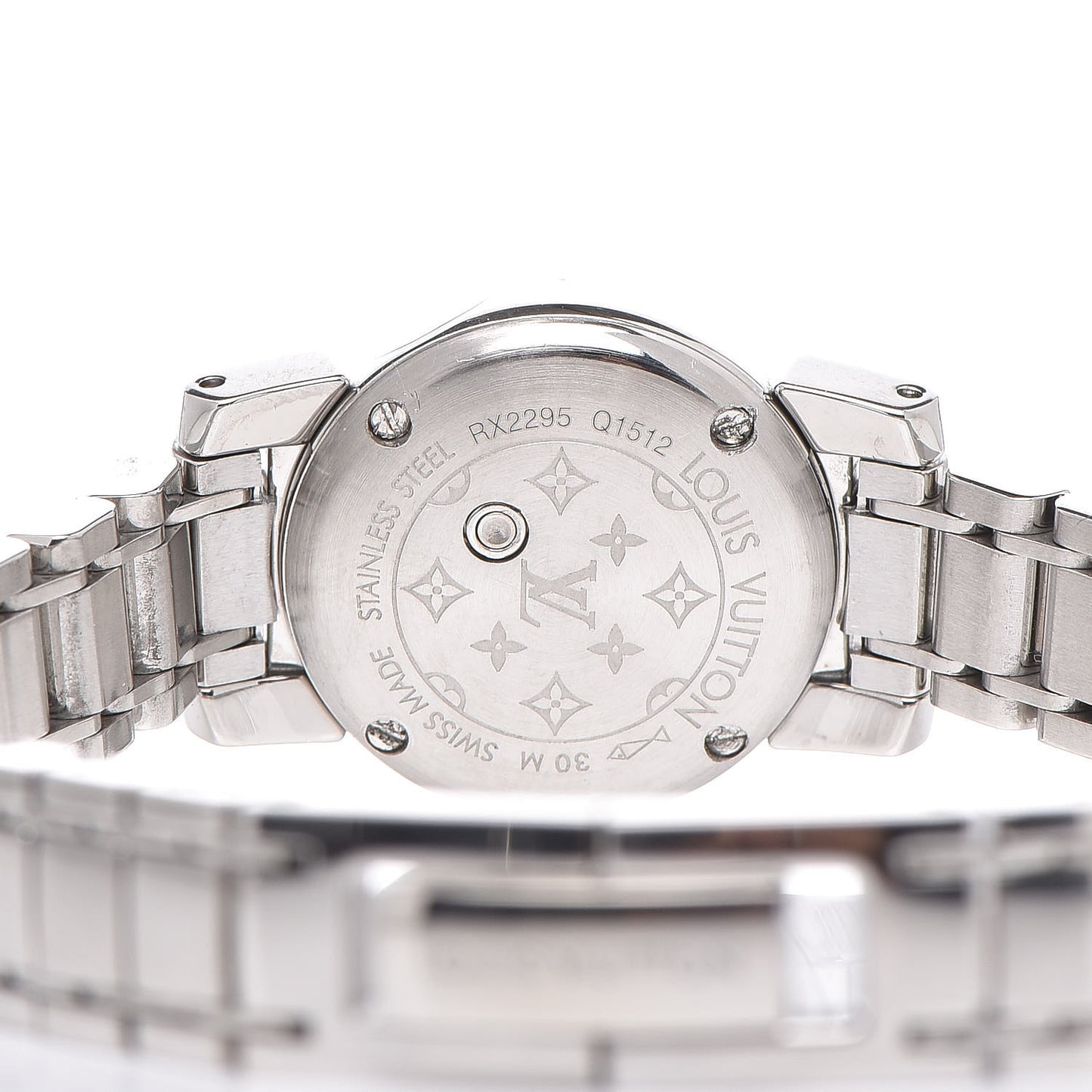 Stainless Steel Mother of Pearl 18mm Tambour Bijou Quartz Watch