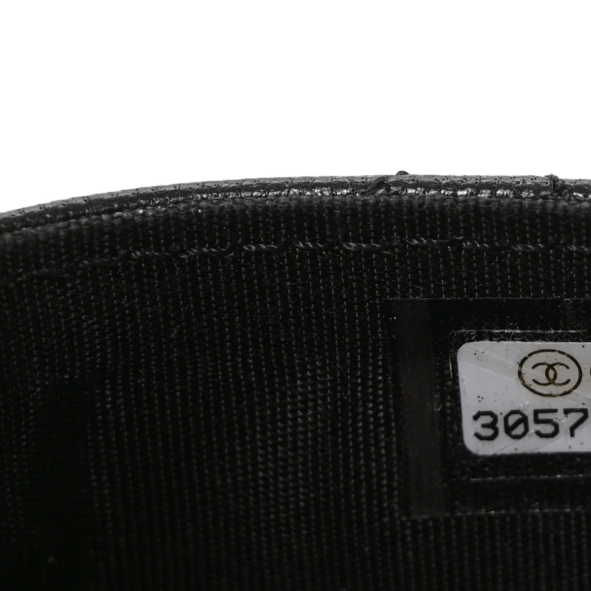 Chanel Lambskin Quilted Chanel 19 Flap Card Holder Black 8 of 8