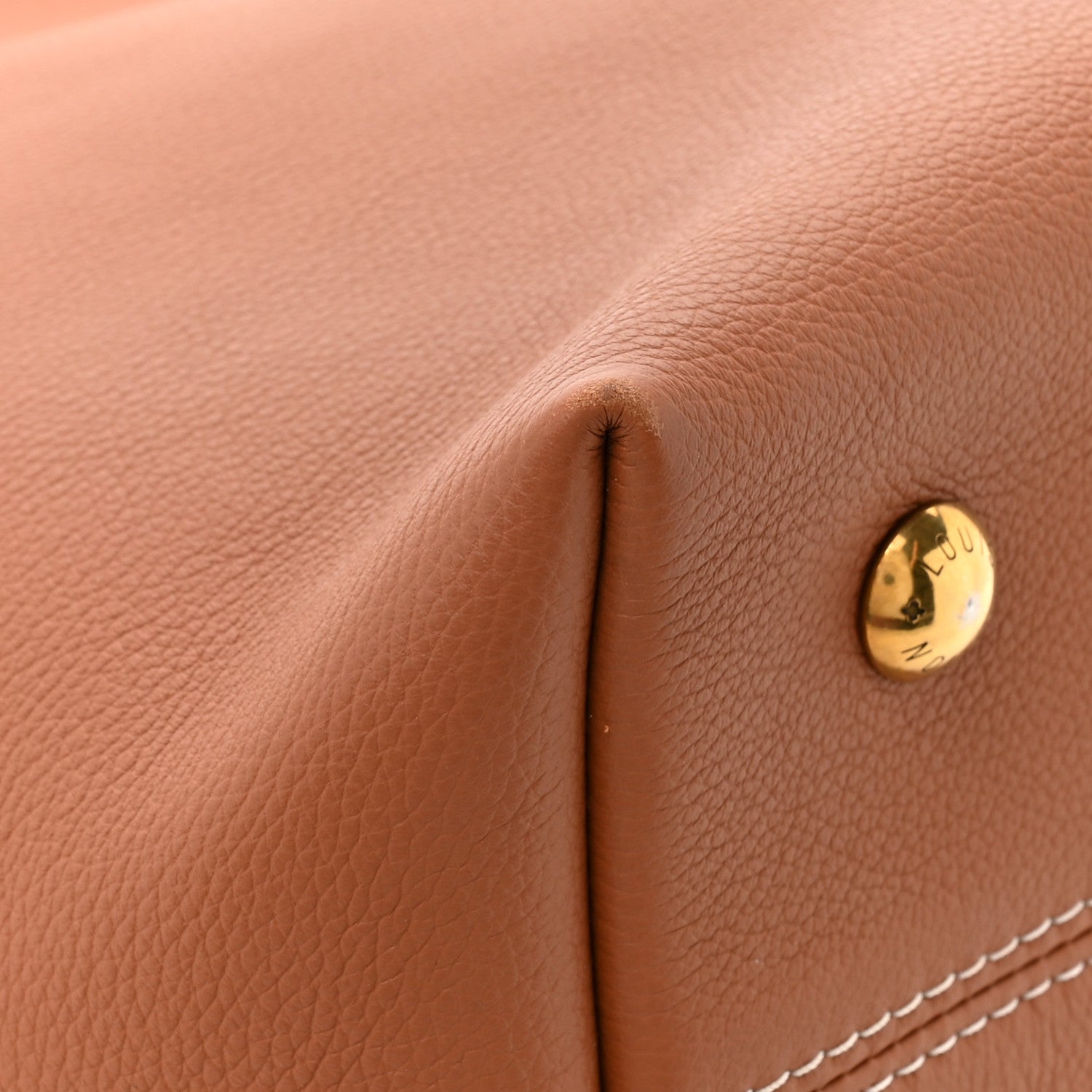 Louis Vuitton Grained Calfskin Low Key Hobo PM Cognac 12 of 12