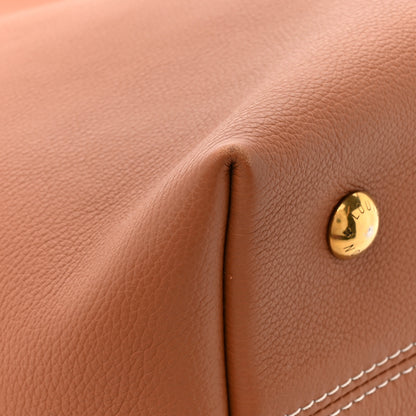 Louis Vuitton Grained Calfskin Low Key Hobo PM Cognac 12 of 12