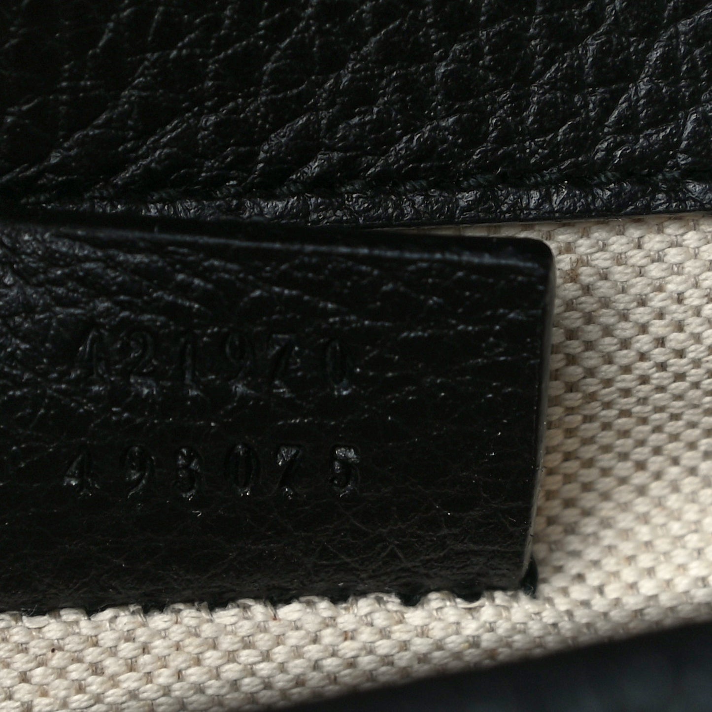 Calfskin Mini Dionysus Shoulder Bag Black