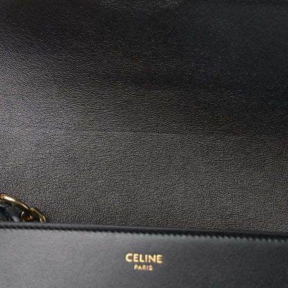 Celine Shiny Calfskin Medium Maillon Triomphe Black 12 of 12
