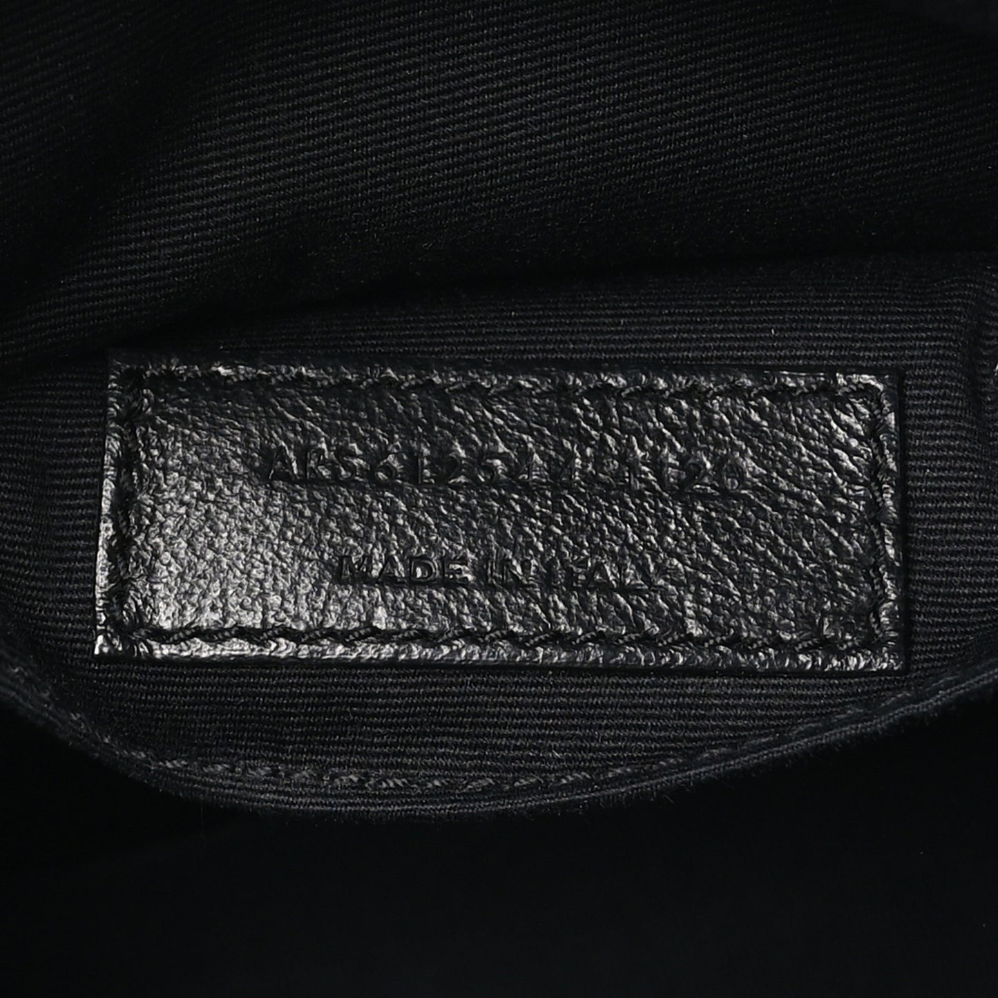 Calfskin Matelasse Monogram Lou Camera Bag Black