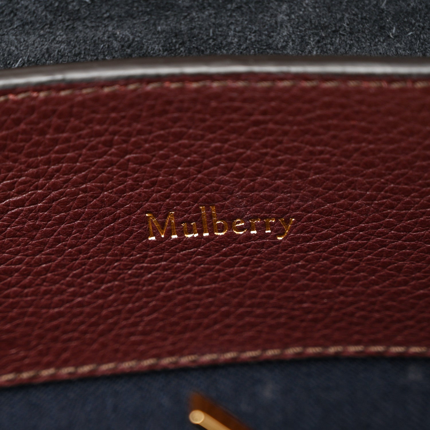 Mulberry Small Classic Grain Calfskin Seaton Oxblood 6 of 9