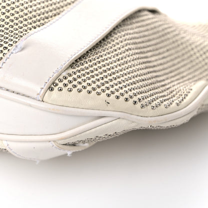 Burberry Calfskin Studded Hobo White 10 of 34