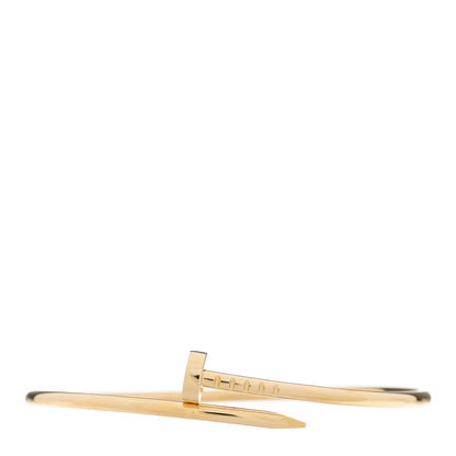 Cartier 18K Yellow Gold Small Juste Un Clou Bracelet 16 1 of 3