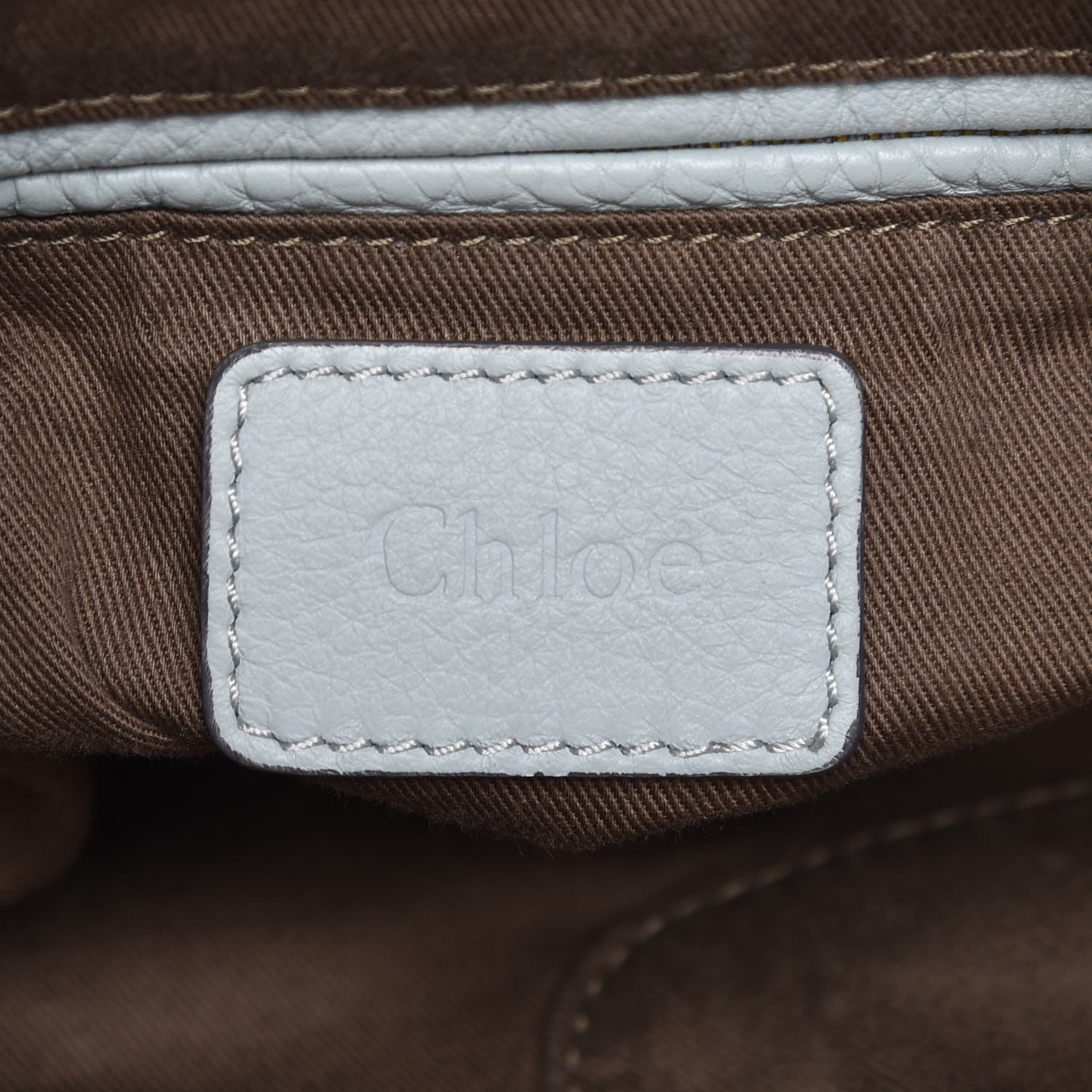 Chloe Calfskin Large Marcie Hobo Icy Blue 6 of 7