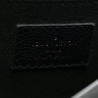 Louis Vuitton Grained Calfskin Lockme Chain Bag PM Black 6 of 10