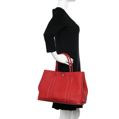 Hermes Negonda Garden Party 36 MM Rouge Casaque 2 of 11