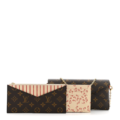 Louis Vuitton Monogram Grace Coddington Kirigami Organizer On Chain Beige 3 of 10