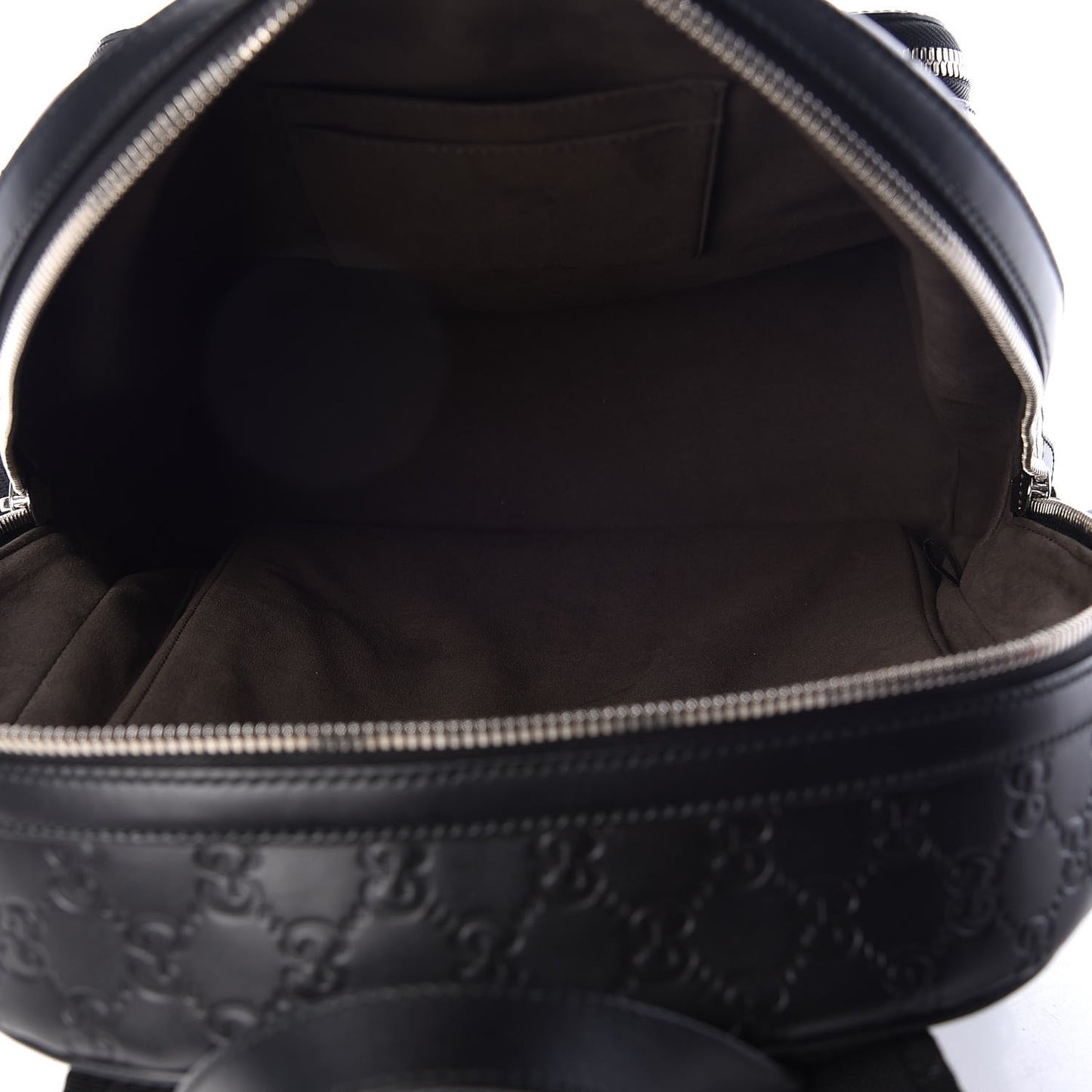 Guccissima Signature Day Backpack Black