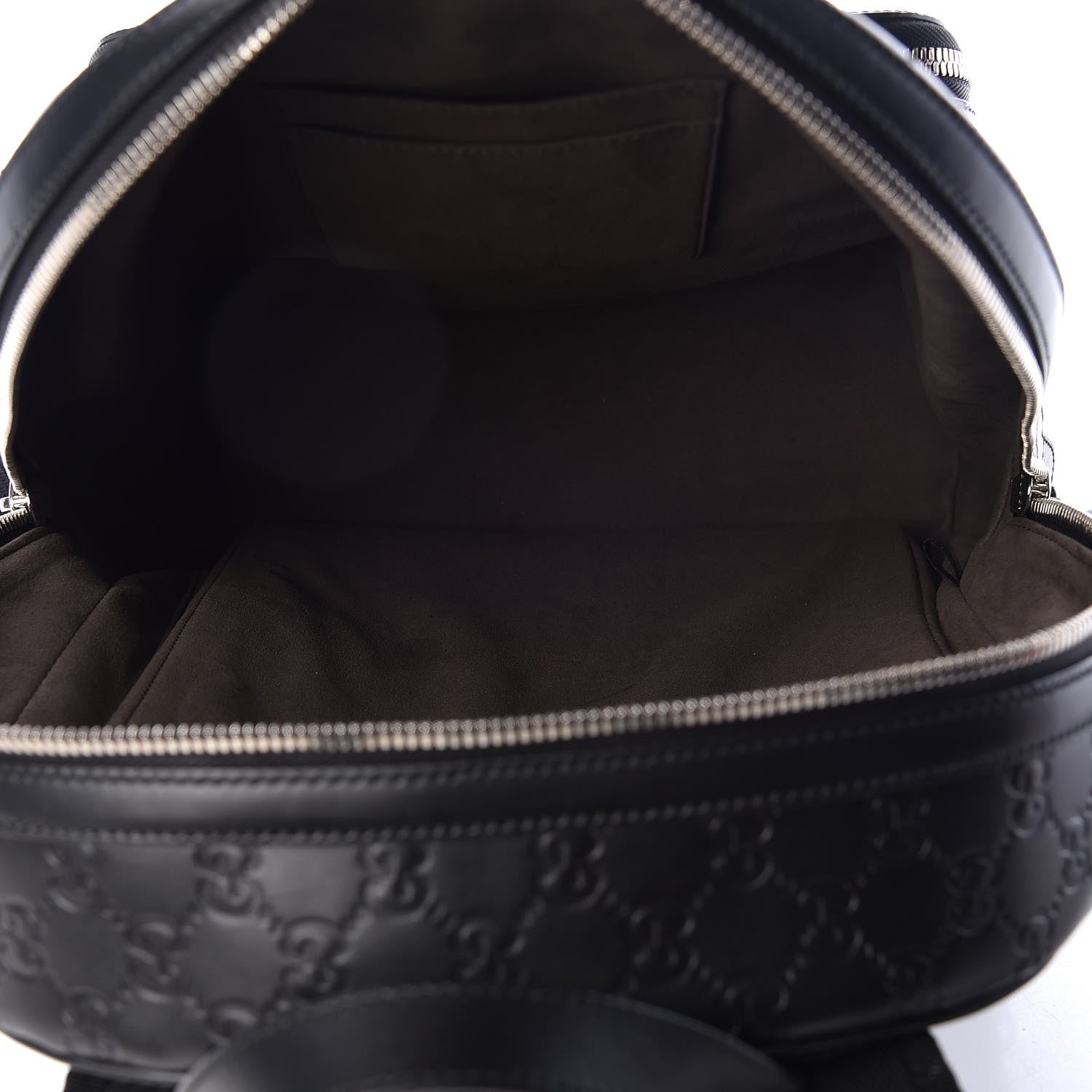 Gucci Guccissima Signature Day Backpack Black 7 of 10