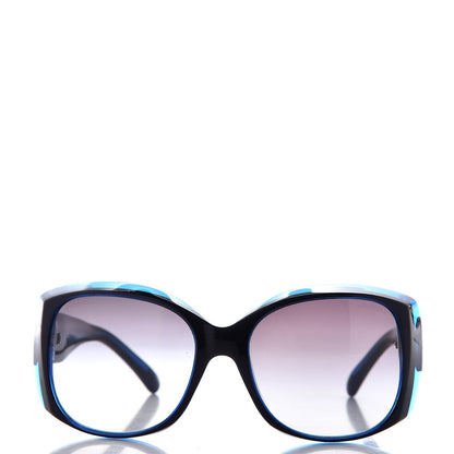 Chanel Mother of Pearl CC Sunglasses 40919 Blue 2 of 7